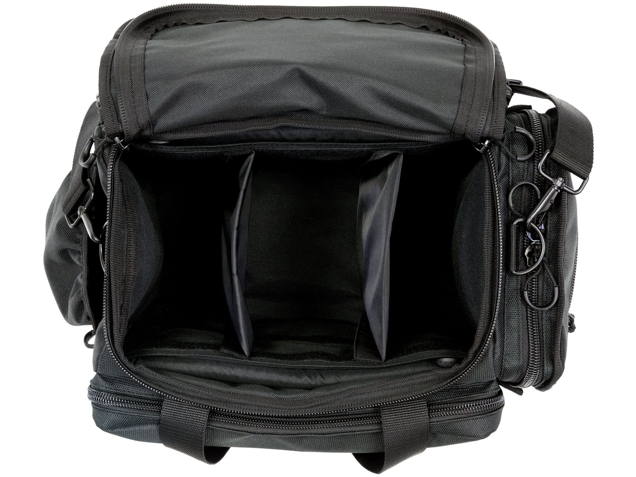 MidwayUSA Two Pistol Range Bag Black