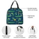 thumbnail image 4 of Fotbe Little Pirate Crocodile Bolsa Térmica con Estampado y Forro de Aluminio Grueso Bolsa de Almuerzo con Bolsillo Frontal para Hombres y Mujeres, Ideal para Trabajo, Escuela, 4 of 8