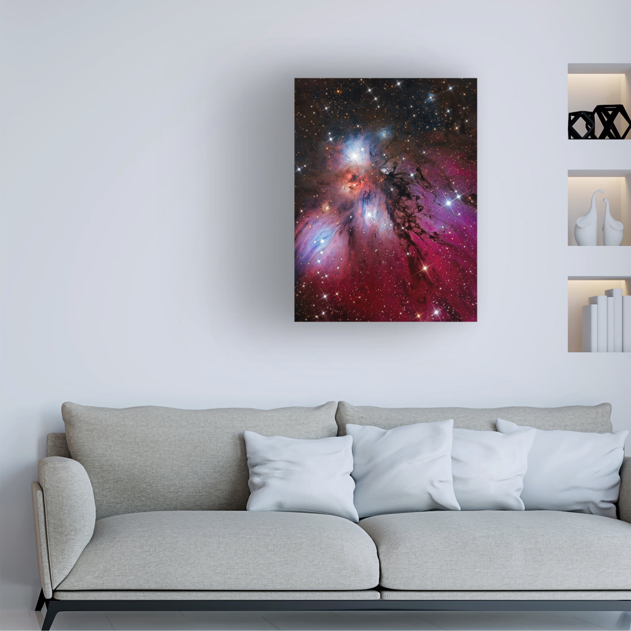 Trademark Fine Art Vikas Chander The Angel Nebula Canvas Wall Art