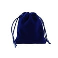 thumbnail image 1 of Bearachild Bolsa con cordón Almacenamiento Arpillera Empaquetado Regalo Corsé Bolsas Saco Joyas Paquete Organizar Dulces Cosméticos Monedas Almacenamiento y organización del hogar Azul oscuro Bearachild  HA075283-02, 1 of 6