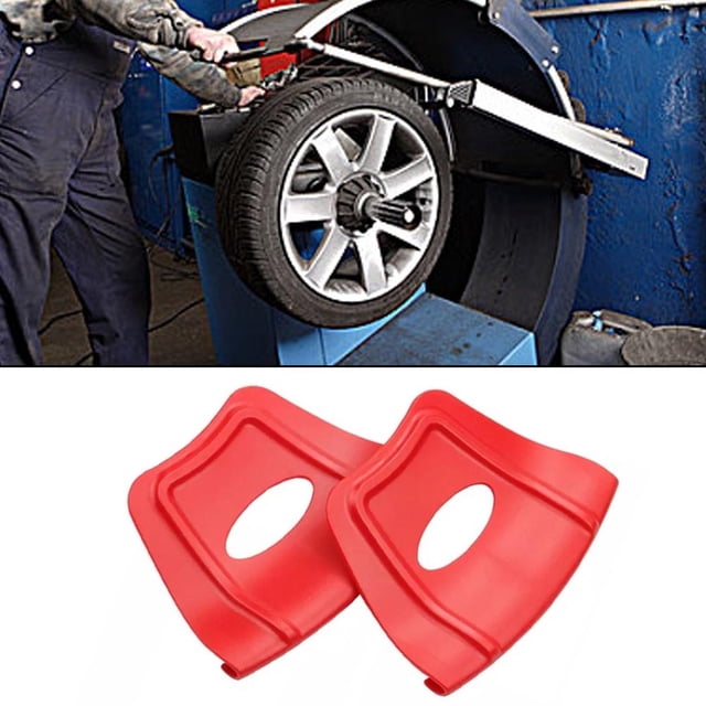 Yimiti Motorcycle Tire Changer Rim Protector Tire Replacement Installation Repair Tool,Red