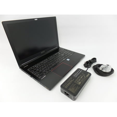 Used (good working condition) MSI Stealth GS63 8RE 15.6" FHD i7-8750H 16GB 1TB 256GB GTX1060 6GB W10H Laptop U