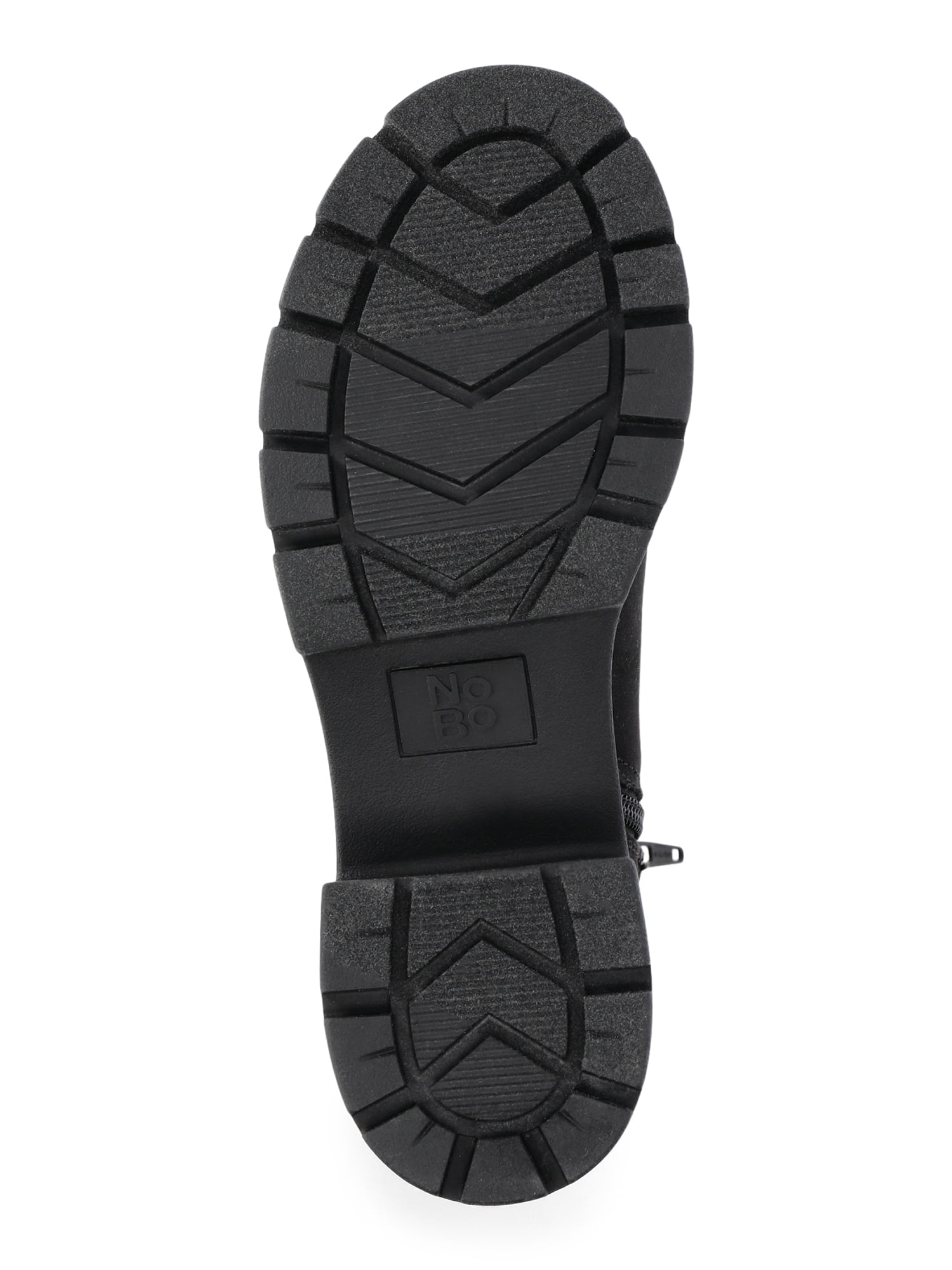 No Boundaries Women's Knit Chelsea Ankle Boots, Wide Width Available
