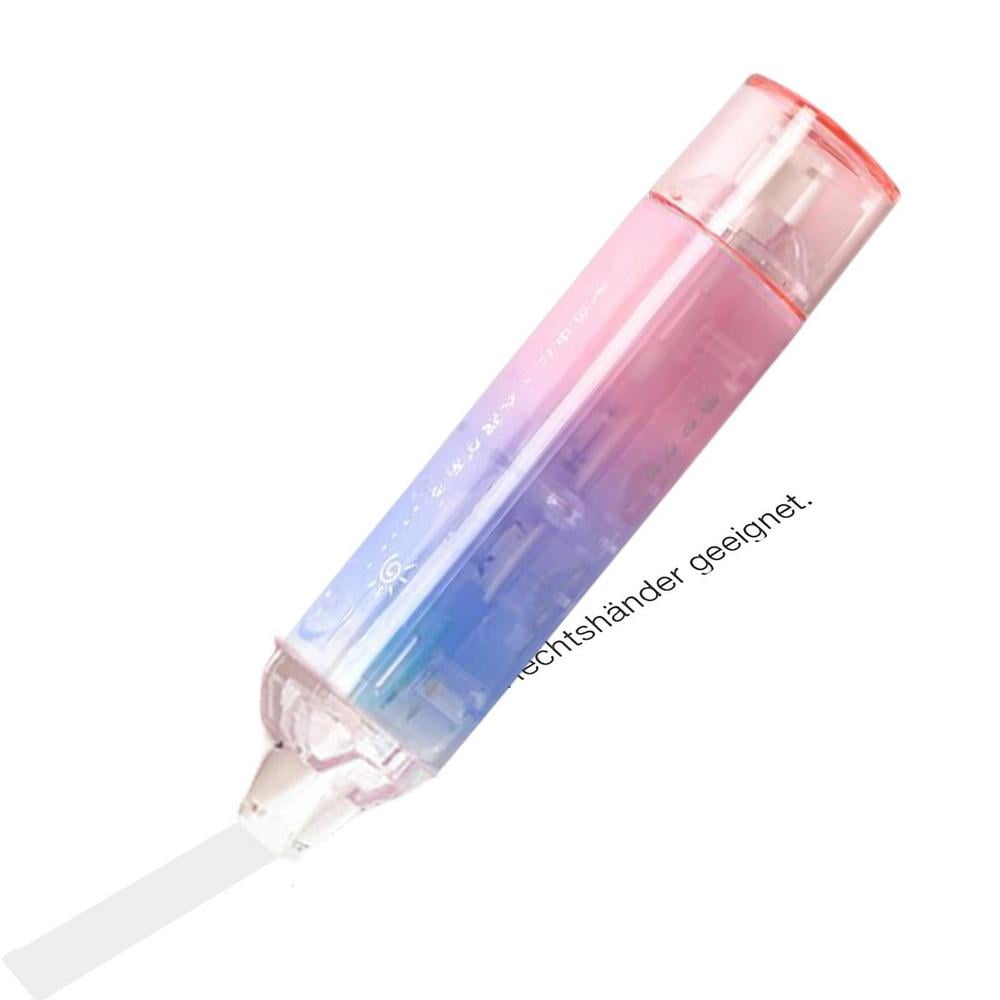 Tohuu Correction Tape Craft Glue Doubleheaded Design Gradient Cute