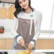 thumbnail image 5 of Inteprter Delantal de cocina impermeable delantal de cocina ajustable con bolsillo para mujer Cocina y Comedor No.1 Inteprter HA026525-01, 5 of 6