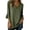 *Army Green, variant on Women's 3/4 Sleeve V Neck Crochet Lace Tunic Tops,Ladies Casual Notch Collar Loose Blouses,Breathable Summer Daily Wear Shirts For Women,Green,S-2XL