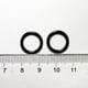 thumbnail image 3 of 100 deslizadores de brocas de ajuste de correa de revestido de plástico de tóricos de 10 mm Soledad tirantes del sujetador anillos, 3 of 6