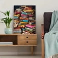 thumbnail image 5 of UXIEQU Vintage Books Canvas Wall Art Print 15.75x11.81 Inches, 5 of 8