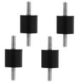 thumbnail image 4 of ifundom 4Pcs Damper Rubber Mounts Cylindrical Anti Vibration for Car Boat 3in, 4 of 6