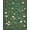 Green, Pattern 3, variant on Flatwoven High Traffic Area Rug, Elegant Deep Green, Non Slip, Stain Resistant, Washable Area Rugs for Living Room, Bedroom(Green, 4X6)