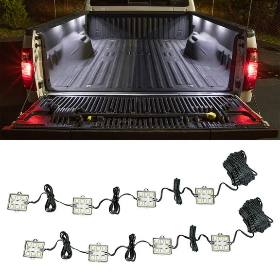 LEDGlow 8pc LED Truck Bed Lighting Light Kit
