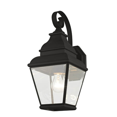 

Wall Sconces 1 Light Fixtures With Black Finish Hand Crafted Solid Brass Material Medium 16 100 Watts