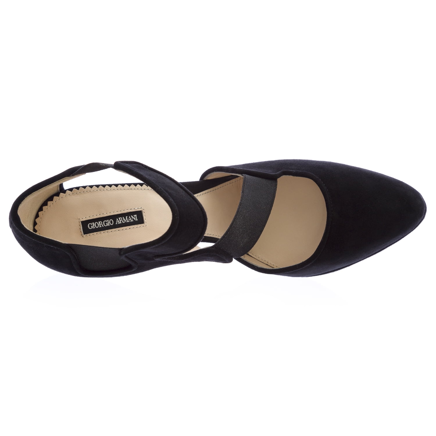 GIORGIO ARMANI　未使用　ハイヒール Giorgio Armani 90mm crystal-embellished ankle-strap Pumps