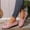 Pink, variant on Women's Walking Shoes Casual Tennis Slip On Sneakers Lightweight Comfortable Fashion Shoes for Women(Brown, 5.5)
