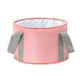 thumbnail image 3 of Xihbxyly Cubo Apilable para Pies, Portátil, de Viaje, con Aislamiento Térmico, a Prueba de Fugas, para Baño de Pies, Lavabo para Piernas para El Hogar, 3 of 4