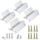 thumbnail image 1 of Juego de soportes en Z de aluminio ECO-WORTHY, 4 piezas, 1 of 8
