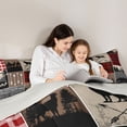 thumbnail image 4 of Feelyou Farmhouse Bear Queen Comforter Set, Patchwork Bedding Comforter Set, 3 Pieces, 4 of 7