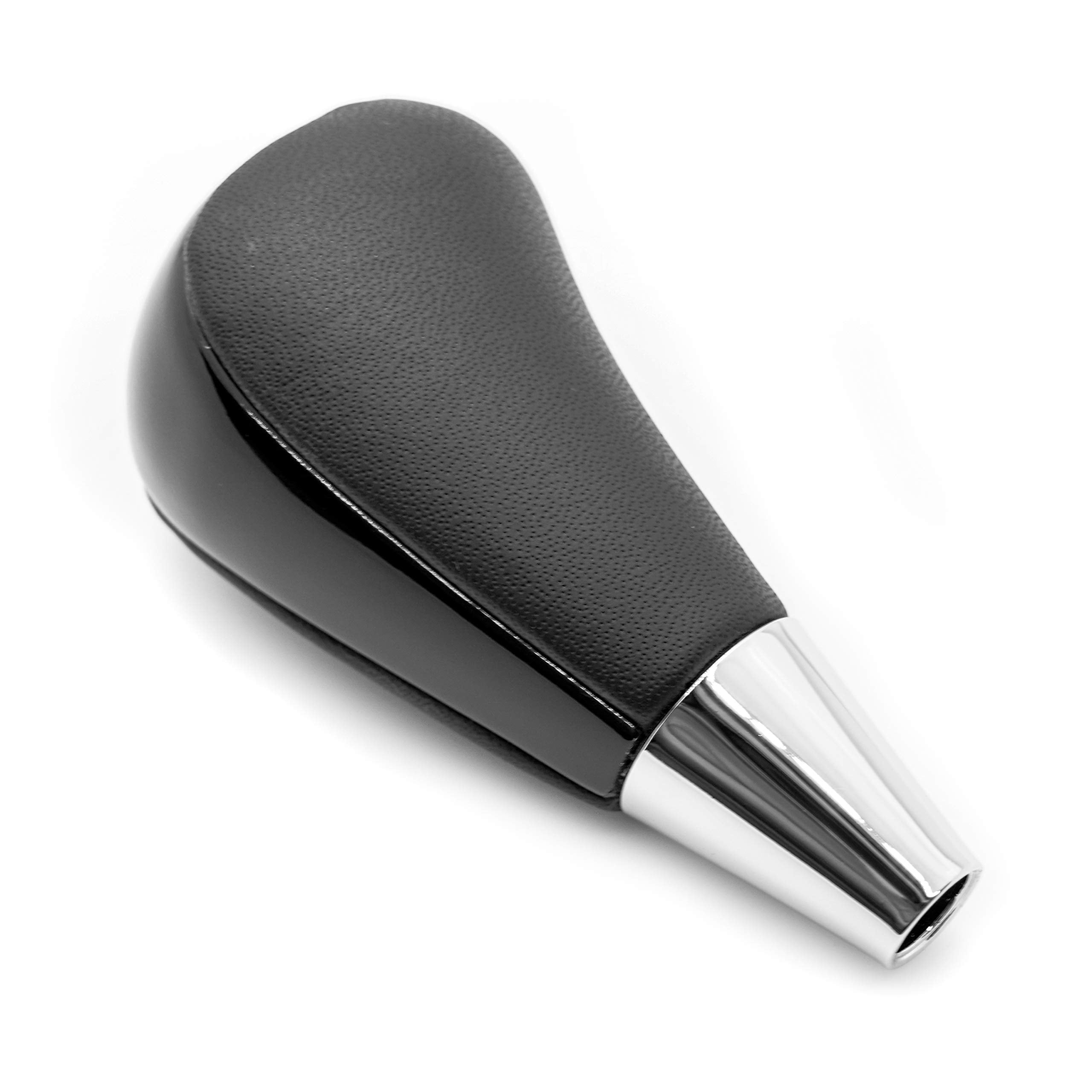 SHIFTIN Gear Shift Knob Shifter for Toyota Avalon Yaris 4Runner Rav4 Sienna Camry Corolla Tacoma Venza and Lexus ES GS IS LS LX RX SC 300 300h 330 350 400 430 (Black Leather / Piano Black)