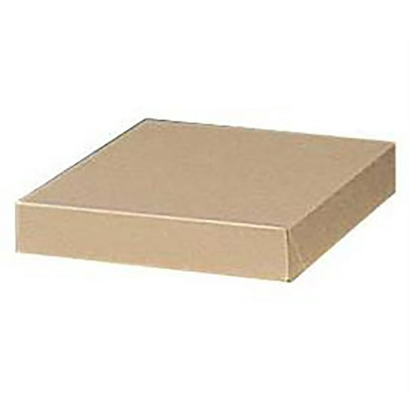 SSWBasics Kraft Apparel Boxes - 10" x 7" x 1¼” - Case of 100