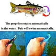 thumbnail image 4 of Fishing Lures Electric Lure Swimbait USB Rechargeable Bait Crankbait Automatic Swimming Lifelike Fish Fishing Tackle 5.12", 4 of 8