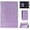 Purple, variant on Glitter Folio Flip Case for Samsung Galaxy Tab S8/S7 Case 11 Inch (SM-X700/X706/T870/T875), PU Leather Folding Stand Card Slots Cover with Multiple Viewing Angles Tablet Case Cover,Rosegold
