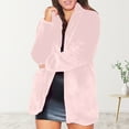 thumbnail image 1 of Hoodies & Sweatshirts jovatis Womens Tops Winter Women's Faux Jacket Mid Length Loose Fluff Soft Rabbit, 1 of 1
