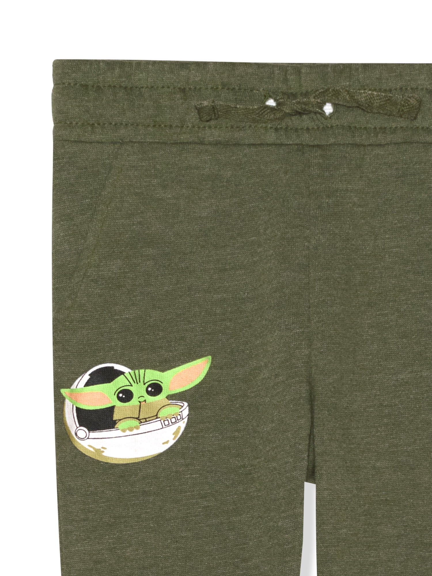 Baby Boy Yoda Baby and Toddler Boy Fleece Jogger Pant Multipack, 3-Pack, Sizes 12M-5T