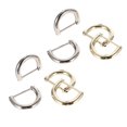 thumbnail image 3 of 10Pcs Bag D-Shaped Rings Metal D Rings Replacement Rings DIY Bag Accessories, 3 of 7