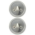 thumbnail image 4 of Hyper Tough Keyed Entry Classic Style Single Cylinder Deadbolt, Stainless Steel Finish, Twin Pack, 4 of 11