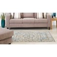 thumbnail image 2 of Lbaiet MT102B57 5 x 7 ft. Matira Collection Power Loom Machine Made Blair Blue Oriental Rectangle Rug, 2 of 5