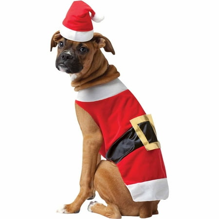 Santa Holiday Pet Costume  (Multiple Sizes Available)