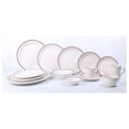 thumbnail image 2 of Stoneware Plates 6.5 Inch, Brown Speckled Dinner Plates - Restaurant Value Pack of 36, Chip Resistant, Stackable, Microwave & Dishwasher Safe, 2 of 2
