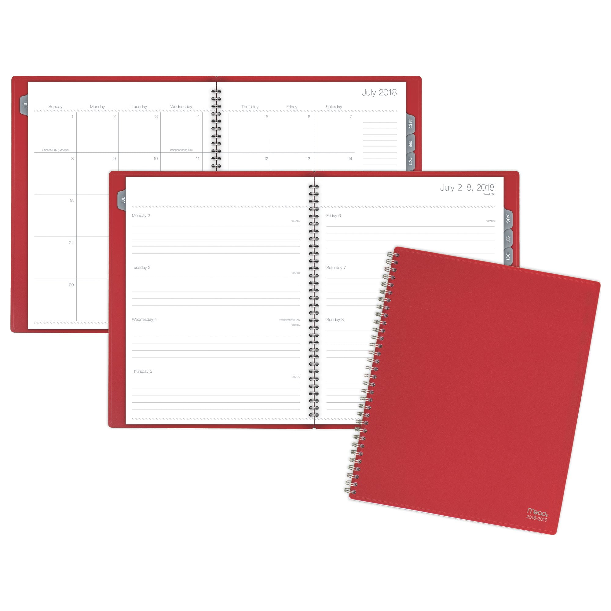 Mead basic academic weekly monthly planner academic planners