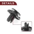 thumbnail image 5 of Unique Bargains Car Front Fender Skirt Clip for Honda Civic 2013-2021 for Honda Fit 2015-2021 Durable Black 100 Pcs, 5 of 6