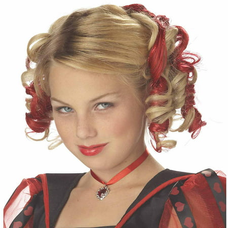 Red Curly Hair Combs Teen Halloween Costume Accessory