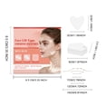 thumbnail image 2 of Cintas faciales invisibles para lifting de cuello, para levantar la flacidez al instante, cinta invisible para lifting facial con cordón en forma de V, para reafirmar la piel al instante., 2 of 9