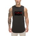 thumbnail image 5 of Men's Summer Quick-Drying Breathable Sports T-Shirt Sweat-Absorbent Fitness Vest, 5 of 5