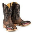 thumbnail image 3 of Men's Tin Haul Warhawk Bullhide Boots Handcrafted Brown, 3 of 3