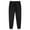 Black, variant on Kids Unisex Plain Color Super Soft Sweatpants Activewear Performance Jogger Pants Cotton Drawstring Casual Pull-on Jogger Pants