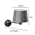 thumbnail image 2 of Jesco Lighting WS616 1 - Light Wall Sconce Club Room - Series 616, 2 of 2