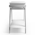 thumbnail image 3 of Furniture of America Becti Contemporary Wood 1-Drawer Sofa Table in White, 3 of 5