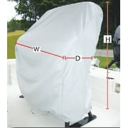Carver Universal Leaning Post Cover 47H x 41W x 24 D Haze Gray 84013P