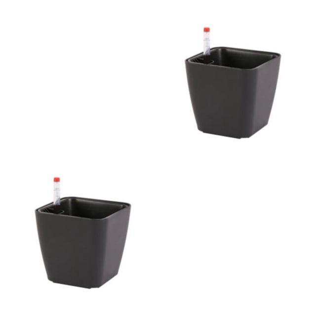 Maceta de bonsái Inteprter innovadora fácil de mantener negro 14*13*10.5