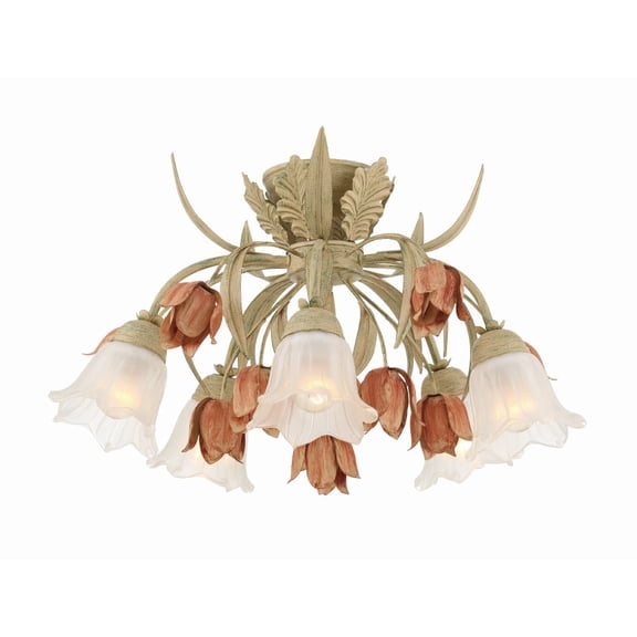 Crystorama Lighting - Five Light Ceiling Mount - Ceiling Mount - Southport