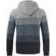 thumbnail image 3 of Sudadera con capucha para hombre, tejido de punto, sudadera, suéter, chaqueta, abrigo, para hombre, otoño e invierno, forro polar, gruesa y cálida, sudadera con capucha, cárdigan, suéter, tejido, 3 of 5