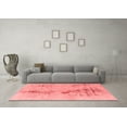 thumbnail image 3 of Ahgly Company Indoor Rectangle Abstract Red Modern Area Rugs, 4' x 6', 3 of 4