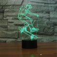 thumbnail image 2 of WE 3D Illusion Night Light 3D Airplane Optical Illusion Night Lights USB Battery, 2 of 2