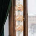 thumbnail image 4 of HEALEEP Colgador De Sombreros Para Pared Estilo Bohemio En Macramé Beige Con Materiales Resistentes, 4 of 8