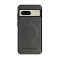thumbnail image 2 of ELEHOLD PU Leather Case For Google Pixel 8A Slim Magnetic Shockproof Cover, [MagSafe Compatible], [Lens&Screen Protection], Drop protection Case - Gray, 2 of 11