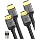 thumbnail image 1 of Cable HDMI Silkland de 10 K, 8 K, HDMI 2.1, certificado 2 unidades, 2 unidades, 1 of 7